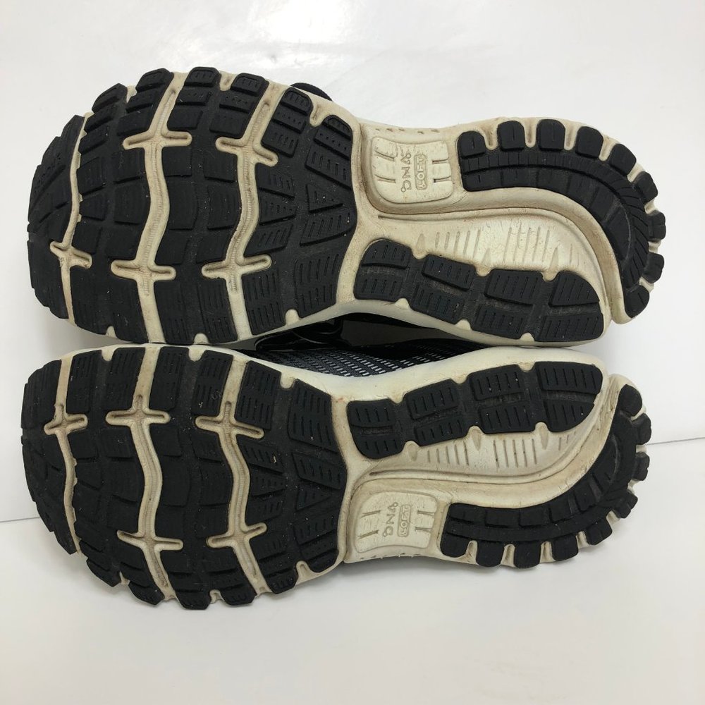 Brooks Ghost 12 Men's Size US 8.5 (D) Running Shoes Sneakers Black/Pearl/Oyster - Picture 7 of 8